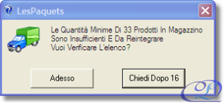 avviso Sotto Scorta Messaggio Sotto Scorta